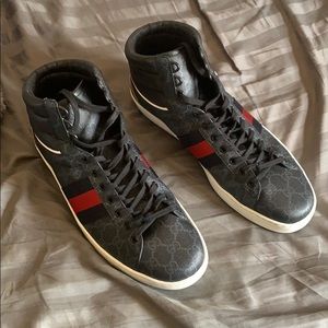 Gucci supreme high top sneakers